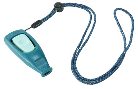 Coachi Puppy & Mini Whizzclick - 2-in-1 Combined Clicker and Whistle, Dog Training Whistle for Recall and Clicker Training for Rewarding, Adjustable and Reflective Lanyard, Suitable for Dogs & Puppies