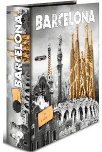 HERMA 10 x Motivordner A4 70mm 'Barcelona'