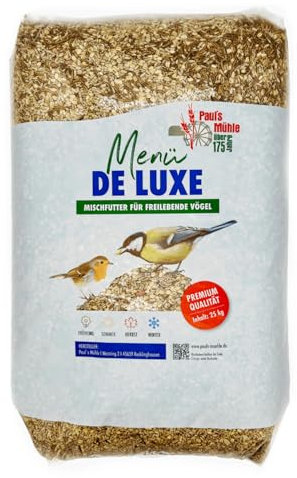 Pauls Mühle Wildvogelfutter Deluxe 25 kg