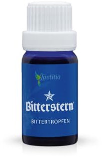 Laetitia Original Bitterstern Bittertropfen: Bitterstoffe aus 17 natürlichen Kräutern in bester Qualität – Bittertropfen mit aromatisch-feinen Geschmack - nach Hildegard von Bingen, 10 ml