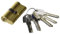 Tesa Assa Abloy - Cilindro Tesa Seguridad T60 /40x40 Latonado