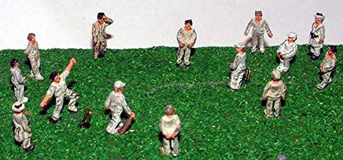 N Scale (1/148th) Model Kit Cricket Game Figures This item is NOT a TOY - Please Read Full Product Description.