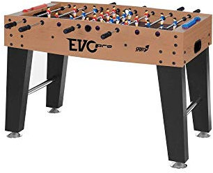 Sport1 Tischfußball Evo Pro 11 vs 11 Teleskopstangen 121 x 62 x 78 cm