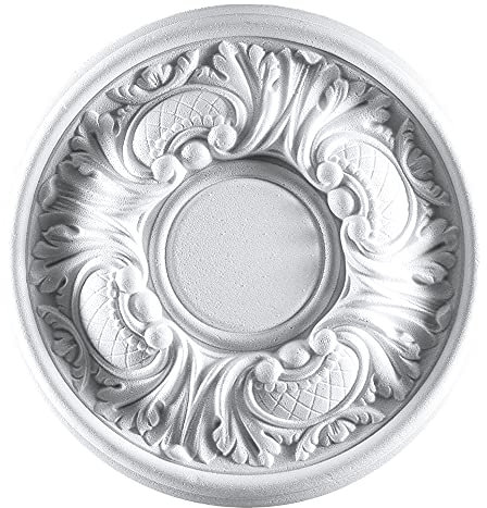 Elegante Decken-Rosette aus Styropor