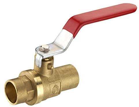 Cornat Löt-Kugelhahn 22 mm - Messing Mit Hebelgriff - Betriebstemperatur: max. + 200° C Betriebsdruck: max. 10 bar - Ø 22 mm / Wasserhahn / Absperrhahn / Absperrventil / T594009