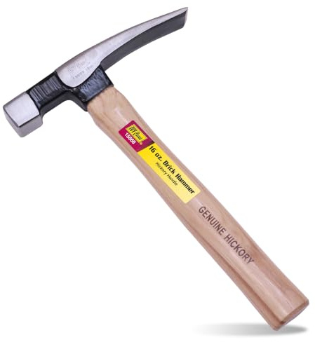 IVY Classic 15668 16 oz. Brick Hammer with Hickory Wood Handle