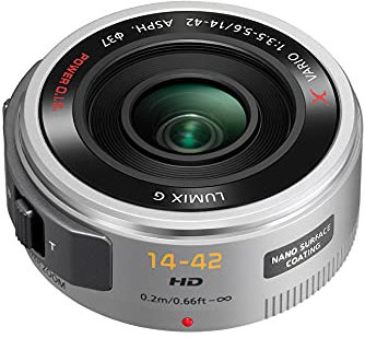 Panasonic H-PS14042E-S - LUMIX G X Vario PZ 14-42mm / F3.5-5.6 ASPH Plateado
