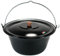 GRILLPLANET ungarischer Gulaschkessel 15 Liter mit Deckel emailliert, Gulaschtopf Set