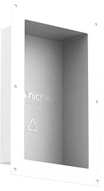 EZ-NICHES USA - 8in x 14in - Ready for Tile Recessed Bathroom Shower Shampoo Shelf Niche