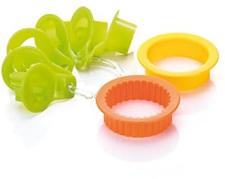 Tescoma 630913 Delicia Tagliabiscotti per Frollini, Pasqua, Plastica, Multicolore, 8 Pezzi