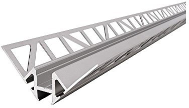 Reprofil LED Profil EV-01-08 Fliesen-Profil, Ecke innen für 8-9,3 mm LED Stripes, 2500 mm, aluminium eloxiert 975341