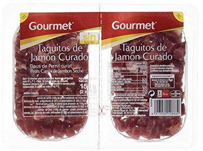 Marca Blanca - Gourmet Taquitos de Jamón Curado, 2 x 75g (Refrigerado)
