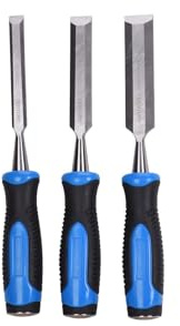Century Drill & Tool 72313 Professional Wood Chisel Set, 3 Piece