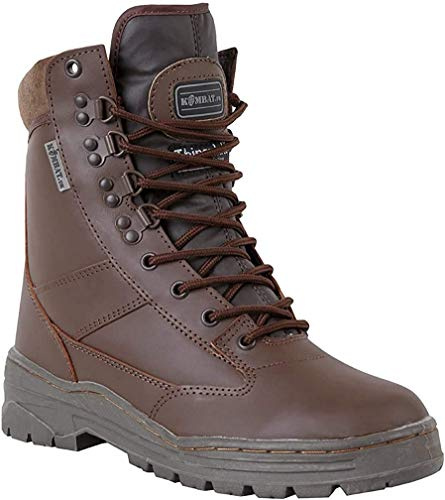 Kombat UK Men's All Leather Patrol Boots