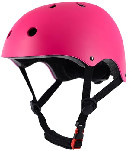 Bavilk Kids Toddler Bike Helmet,2 Sizes Adjustable Youth Boys Girls Helmet Multi-Sports Adjustable for Bicycle Skateboard Cycling Roller Inline Skating