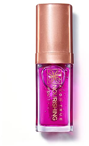 AVON Aceite Labial Nutritivo Tono Blossom - Hidratación - Enriquecido con Aceites Nutritivos de Jojoba, Aguacate y Coco y con Vitamina E - Color Rosa