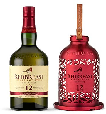 Redbreast Birdfeeder 12 Year Old Single Pot Still Irish Whiskey, 70cl, 40% ABV– with Copper Birdfeeder, Bourbon & Sherry Cask Maturation, Rich Fruit & Spice, Gold Winning Irish Whiskey