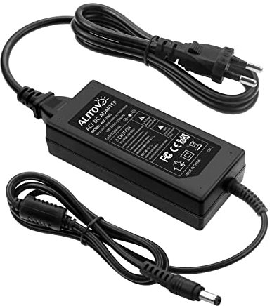 ALITOVE Adaptateur d'alimentation 24 V 3 A 72 W AC 220 V vers DC 24 V 3 A Transformateur avec Prise 5,5 mm x 2,5 mm pour Module de Bande LED 5050 3528, système de caméra CCTV