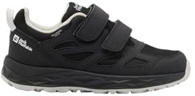 Jack Wolfskin Unisex Kinder Woodland 2 Texapore Low Vc Walking-Schuh, Phantom, 33 EU