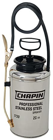 Chapin 1739 Pulvérisateur Industriel en Acier Inoxydable pour Engrais, herbicides et nuisibles
