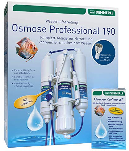 Dennerle Osmose Professional 190 + Osmose ReMineral+ Set