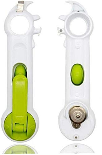 AMOYER 6-ways Universal Can Opener Jar Wine Bottle Opener Multi Beer Openers Kitchen Multi Purpose Kitchen Bar 1pc (random Color)