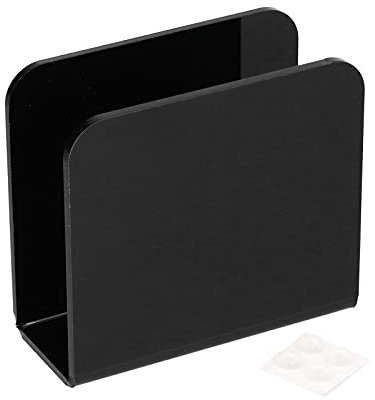 Tiiyee Serviette Holder, Kitchen Tables Counter Tops Indoor Outdoor Picnic Restaurants Cafe Vintage Home Decor Base Table Metal Black Arm Cast Iron Cocktail Dispender Dispenser Paper Napkins Press