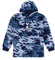 Tottenham Hotspur Football Club Jungen Camouflage, vollständig gefüttert, Luxus-Fleece-Kapuzenpullover, übergroße Sporen-Fleecedecke, blau, One Size Plus