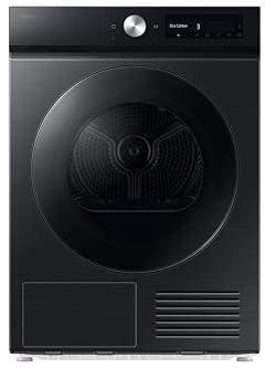 Samsung Asciugatrice Bespoke AI DV90DB7845GB/U3, 9 kg, Pompa di Calore, Wifi, QuickDrive, AI Dry, Hygine Dry, Carica Frontale, 60L x 85H x 60P cm