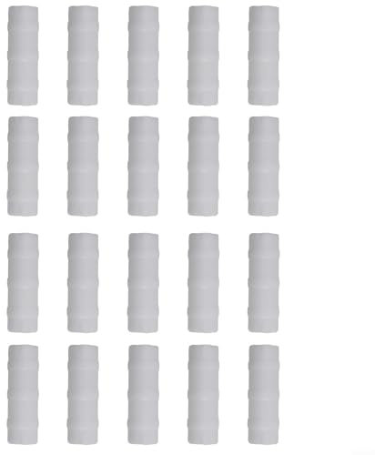 Lot de 20 clips de fixation pour bâche de serre pour une forte tenue sur différentes tailles de tuyaux, filets, tunnels, clips (32 mm)