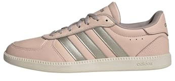 Adidas Femme BREAKNET Sleek Shoes, Blush Pink/Cyber met./Wonder White, 39 1/3 EU
