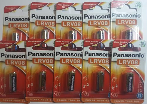 Panasonic CELL POWER LRV08 - Pack de 10 pilas alcalinas