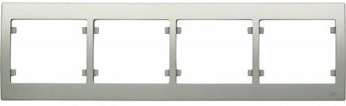 Bjc - 18004-ma marco 4 elementos horizontal iris aluminio Ref. 6531025162