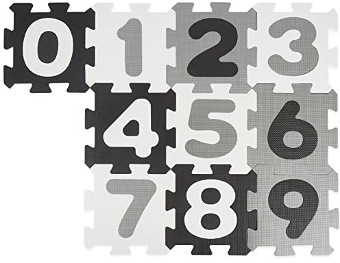 Bieco Tapis puzzle 26 pièces | Puzzle XXL pour enfants | Tapis de jeu bébé | Tapis d'éveil | Tapis de gymnastique | Tapis d'apprentissage des lettres | Tapis de jeu pour garçon