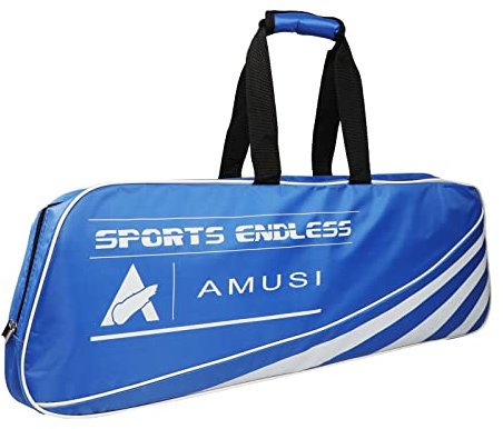 Faxianther Wasserdicht Badminton-Schläger-Set für 2-4 Spieler Badminton Tasche Tragbare Squashtasche Schlägertasche Tennistasche Team Tennis Tasche Schläger Bag Sporttasche 74CM X 27CM X 8CM