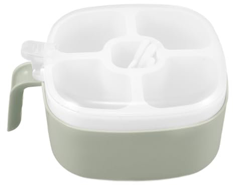 KOCKSHION 1set Contenitore Per Spezie Diviso Con Scomparti Organizer Per Cucina Per Condimenti Design Multifunzionale Per Uso Domestico Macaron Facile Da Pulire