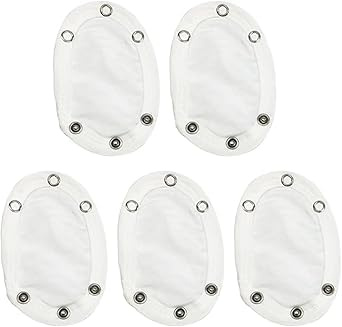 Pchnfei 5 Pcs Baby Jumpsuit Diaper Infant Romper Length Extender Bodysuit Snap Button Extended Diaper for Triangle Crotch Clothing