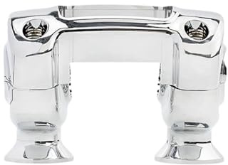 Riser Manubrio Per Moto PER Softail Breakout Fat Bob PER Fat Boy PER Road Glide PER Road King PER Dyna Street Bob Kit Di Montaggio E Morsetto Per Manubrio Da 1,25