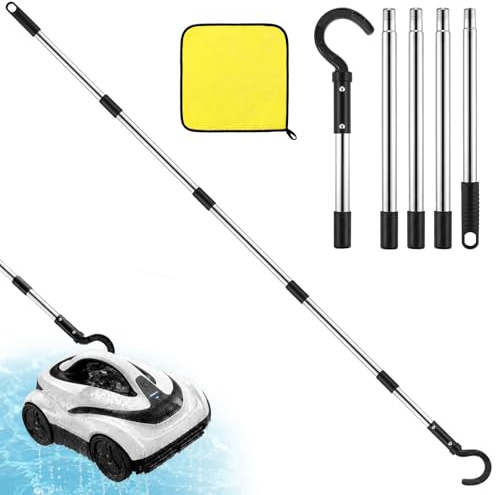 Set Asta con Gancio per Robot da Piscina 183 cm, 5 Sezioni