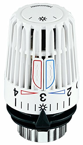 3 X Heimeier Thermostat-Kopf Typ K Nr. 6000-00, weiß, 6000-00.500