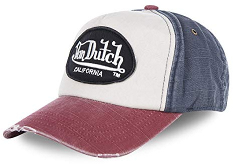 Von Dutch Casquette Homme & Femme, Baseball Jack, Blanc J01