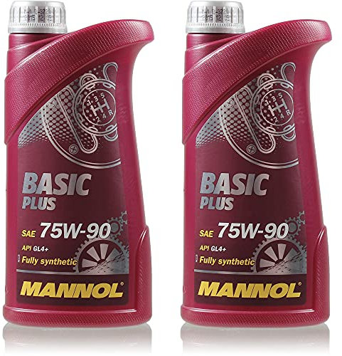 QR-Parts Set 85447855 MN8108-1 2L Original MANNOL Basic Plus 75W-90 API GL 4+ Öl Getriebeöl