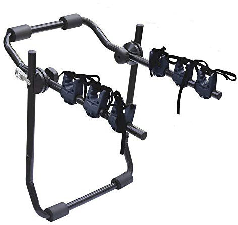 Lupex Shop Portabicicletas Trasero Universal para Coche – hasta 3 Bicicletas – Producto Certificado y homologado – Peso máximo hasta 40 kg