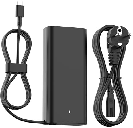 Cargador 65W USB C Portátil Compatible con DELL Latitude 3340 3440 3540 5340 5440 5540 5520 5480 5490 7370 7390 7275 7440 7480 7490 3100 3400 LA65NM170 HA65NM170 Tipo C Alimentación Adaptador