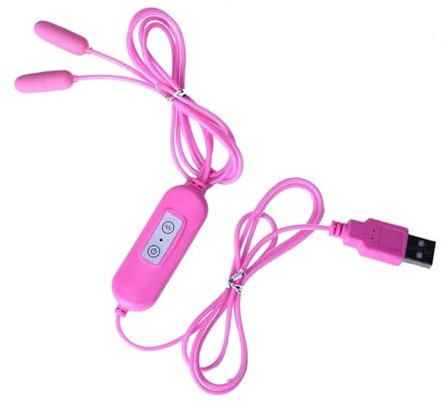 Buntune Mini Bullet Vibrator für Frau mit 7 Vibrationsmodi Doppelte Vibro Ei Klein ei Vibratoren Klitoris Nippel Stimulator Vibrierender Harnröhren Dilatator Sexspielzeug für Männer Frauen Paare