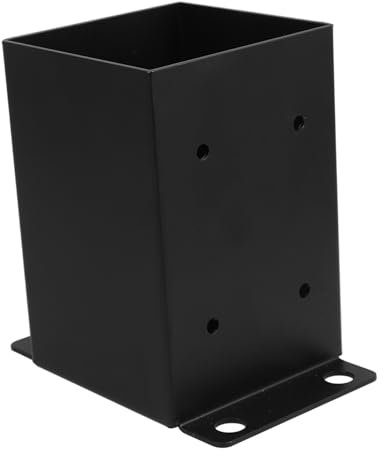 jojofuny Pavilion Column Base Post Base Flange Deck Accessories Fence Post Repair Bracket for Secure Installation