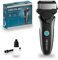 Cecotec Máquina de Cortar la Barba Inalámbrica, Afeitadora Laminar PrecisionCare X-Trimm Triple. 3 Cuchillas de Acero Inoxidable, Pantalla, Autonomía de 60mins, Protección IPX6