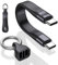 VAFOTON PD 240W Short USB C Cable/USB 4.0 USB C Short Cable/40Gbps Data Transfer, 8K 60Hz Video Display, Thunderbolt 3/4 for 1Phone16/15, Ma-Book/1Pad Series, Samsung Galaxy, Android Auto, VR Device