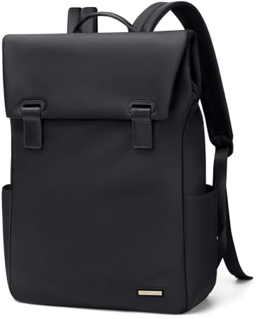 GOLF QUALITY Mochila Ordenador Portatil Mujer 14 Pulgadas Mochila Portatil Mujer Trabajo Impermeable Mochila con Antirrobo Backpack para la Viajes Escolar Negocios,Negro
