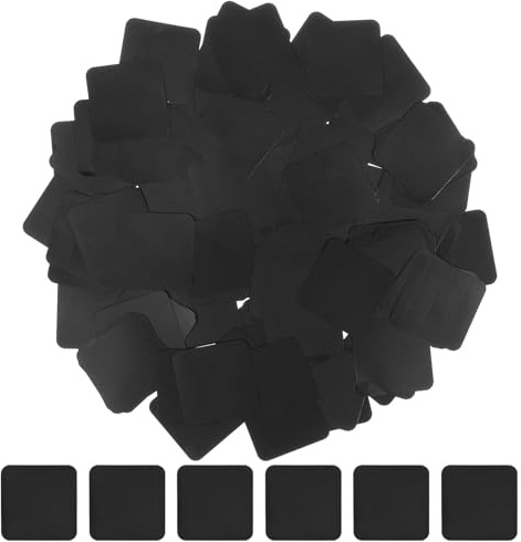 GARVALON 100 Pezzi Carta Anti-ossidazione per Gioielli in Carta Nera Non Abrasiva Assorbe Solfuri e Ossidi per Argento e Nichel in Scatole e Cassetti